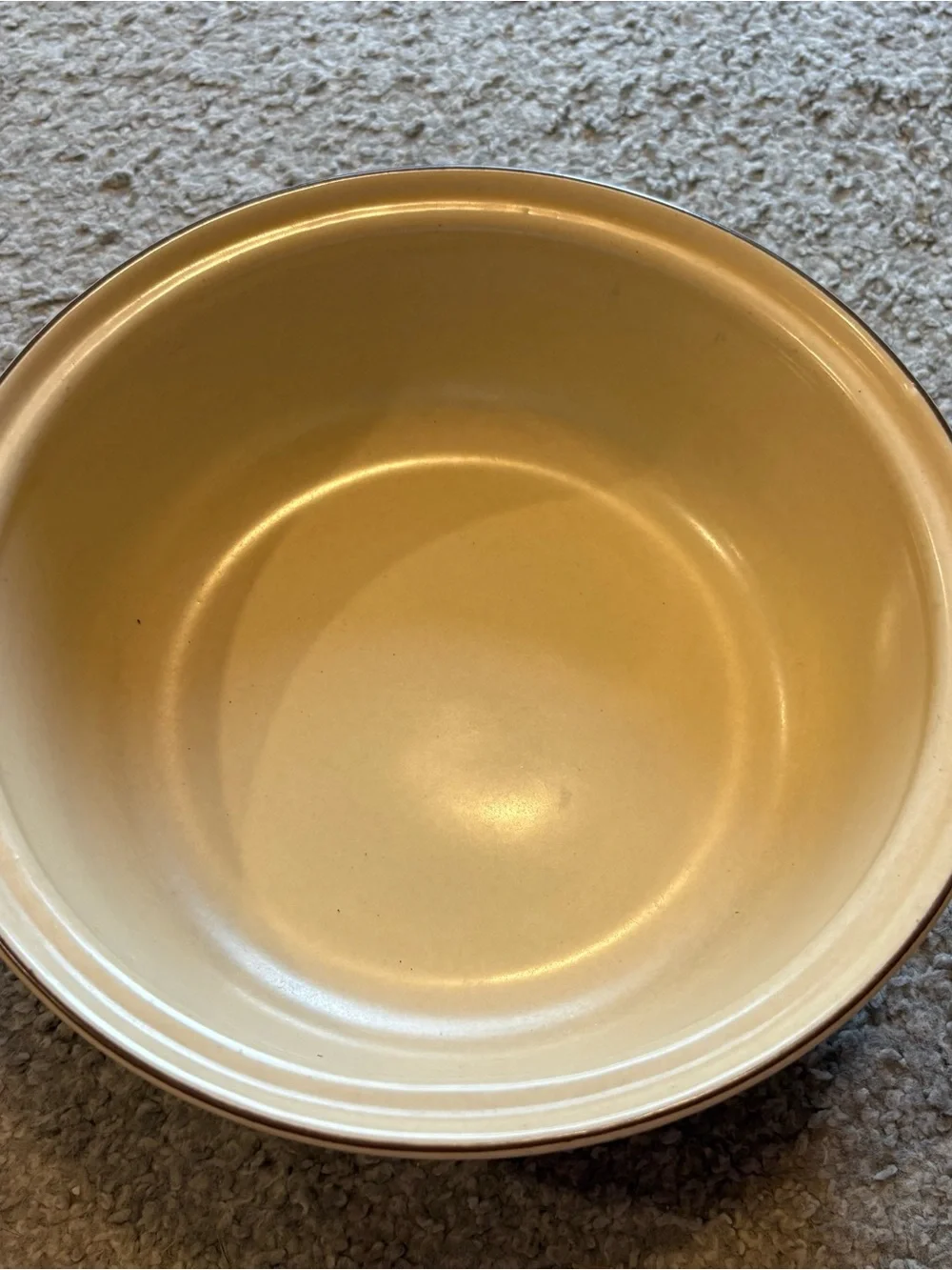 Pfaltzgraff Village 3Qt Casserole Dish Beige Tan Brown